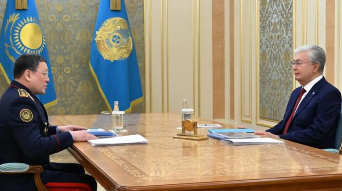 Тоқаев Ішкі істер министрін қабылдады