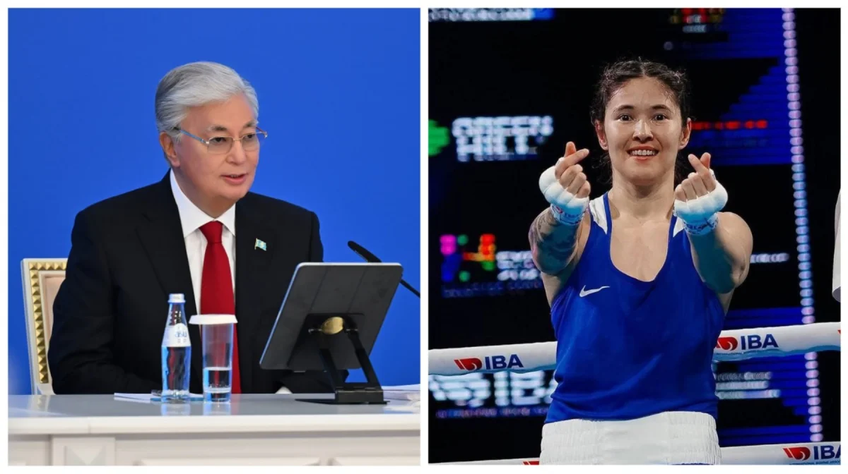 Тоқаев Назым Қызайбайды тарихи жеңісімен құттықтады