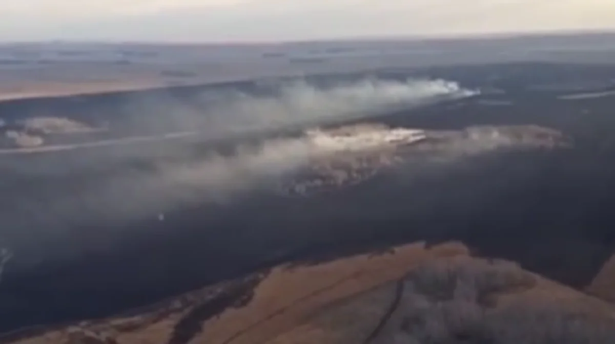 Қостанай мен Павлодар облыстарында да дала өртенді