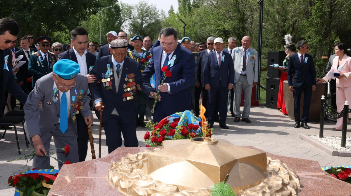 Алматы облысында соғыс ардагерлеріне ерекше құрмет көрсетілді