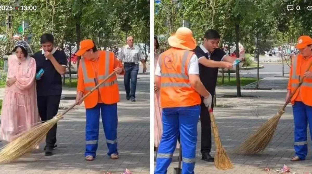 «Хайп үшін кісі өлтіруге дайын»: Көше тазалаушыларды кемсіткен блогер қамауға алынды
