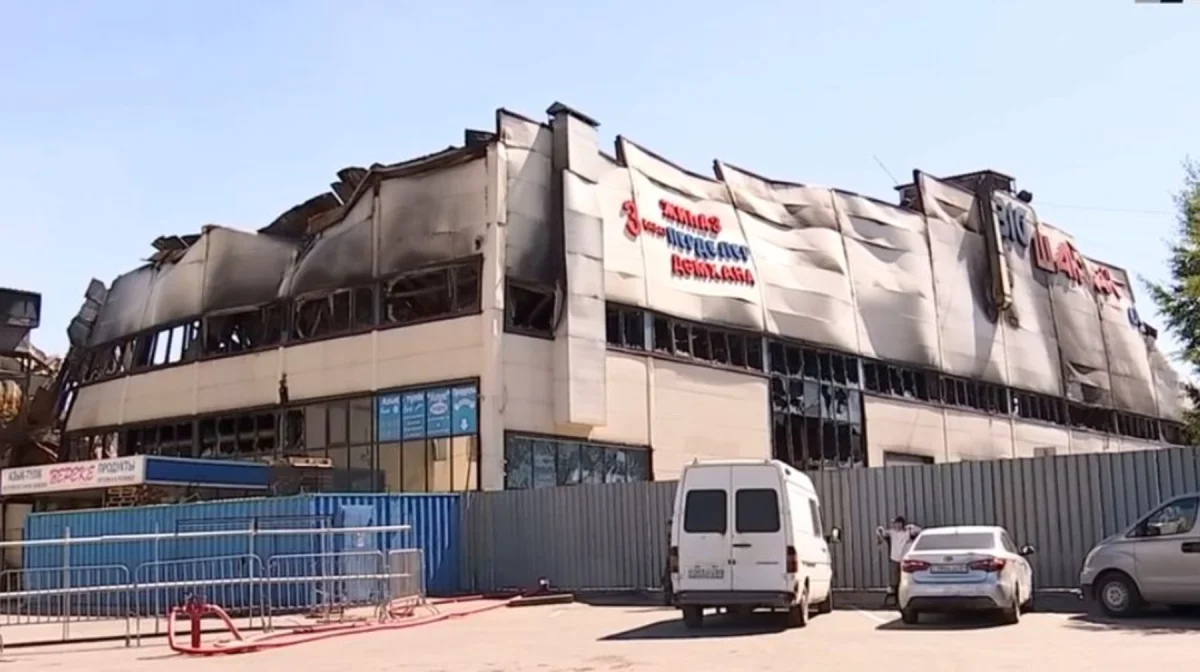 «Биг Шанхай» базарындағы өрт: зардап шеккендерге әлі ешқандай көмек көрсетілмеген