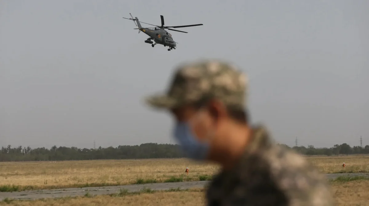 Қорғаныс министрлігі әскери тікұшақтың жоғалып кетуіне байланысты мәлімдеме жасады