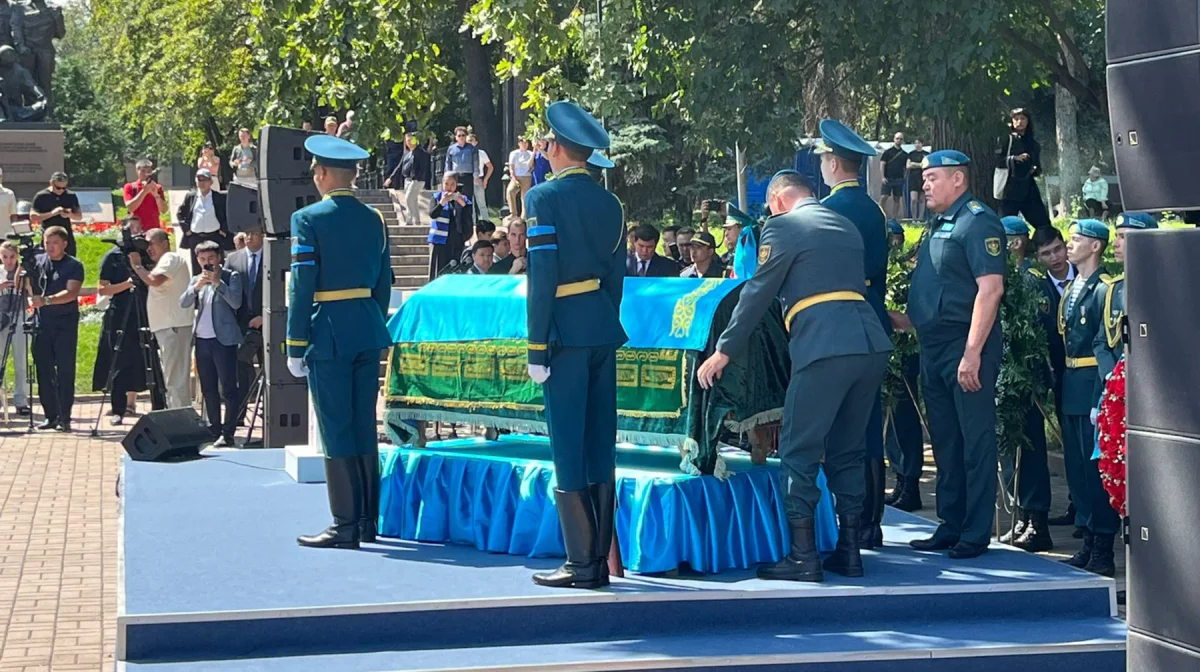 Алматыда ғарышкер Талғат Мұсабаевпен қоштасу рәсімі өтті