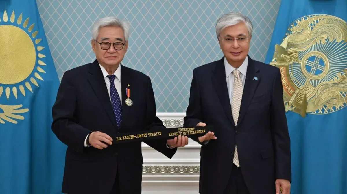 Тоқаев таеквондодан тоғызыншы дан қара белбеуін алды