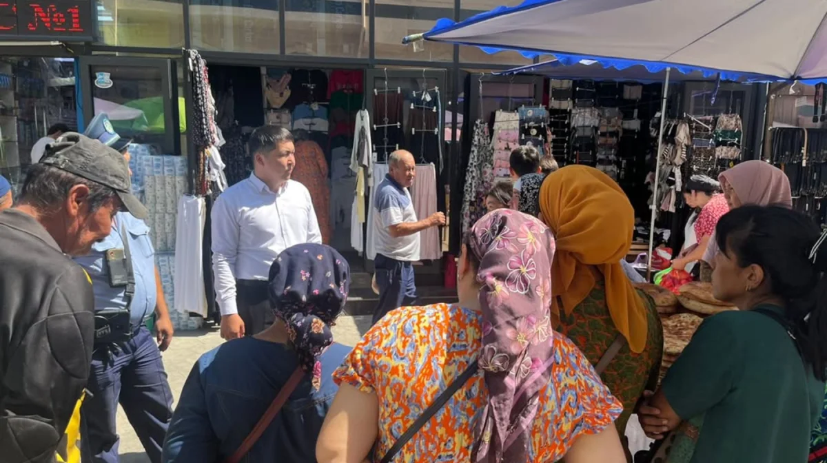 Түркістандағы базарда теріс діни ағымдарға қарсы түсіндіру жұмыстары жүргізілді