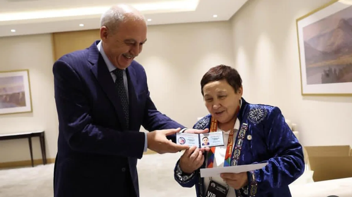 Айсара Керімбекова Самбо федерациясының құрметті ардагері атанды