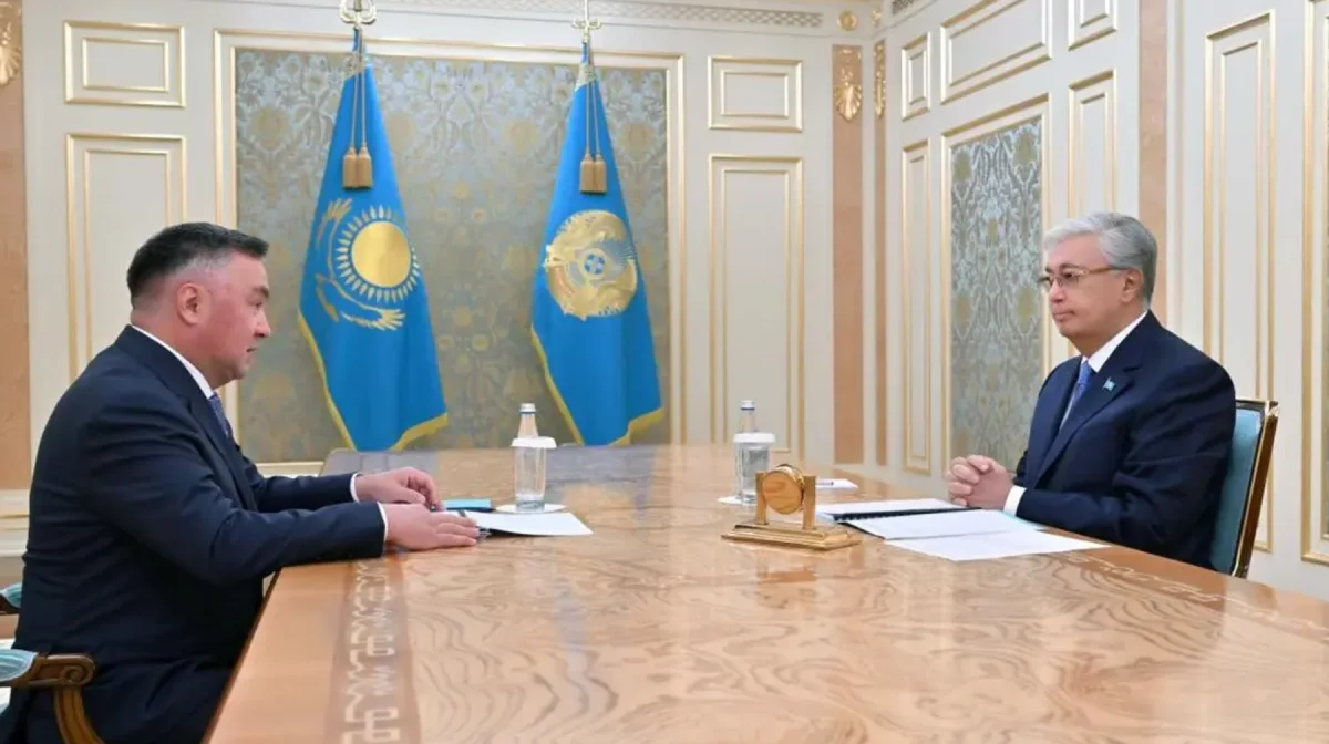 Тоқаев Жоғарғы сот төрағасын қабылдады