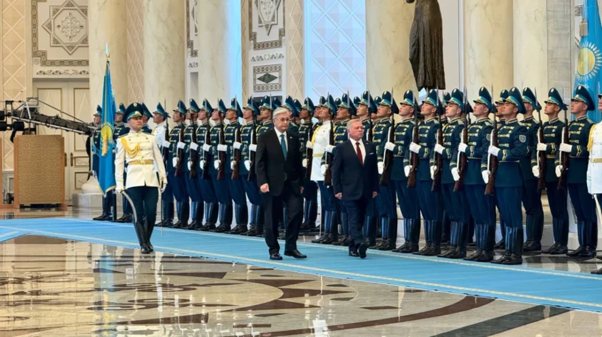 Тоқаев Ақордада Иордания Королін қарсы алды