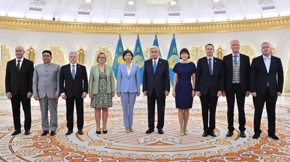 Тоқаев бірқатар мемлекеттің елшілерінен сенім грамоталарын қабылдады