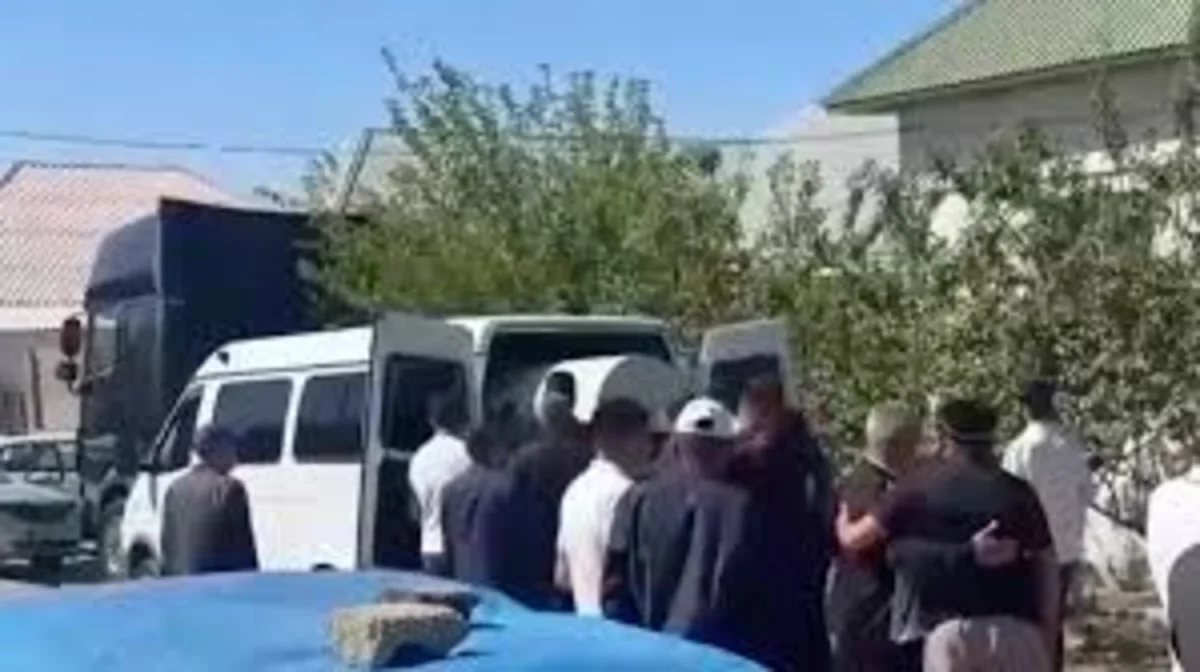 Шымкентте әскерде көз жұмған сарбаз жерленді