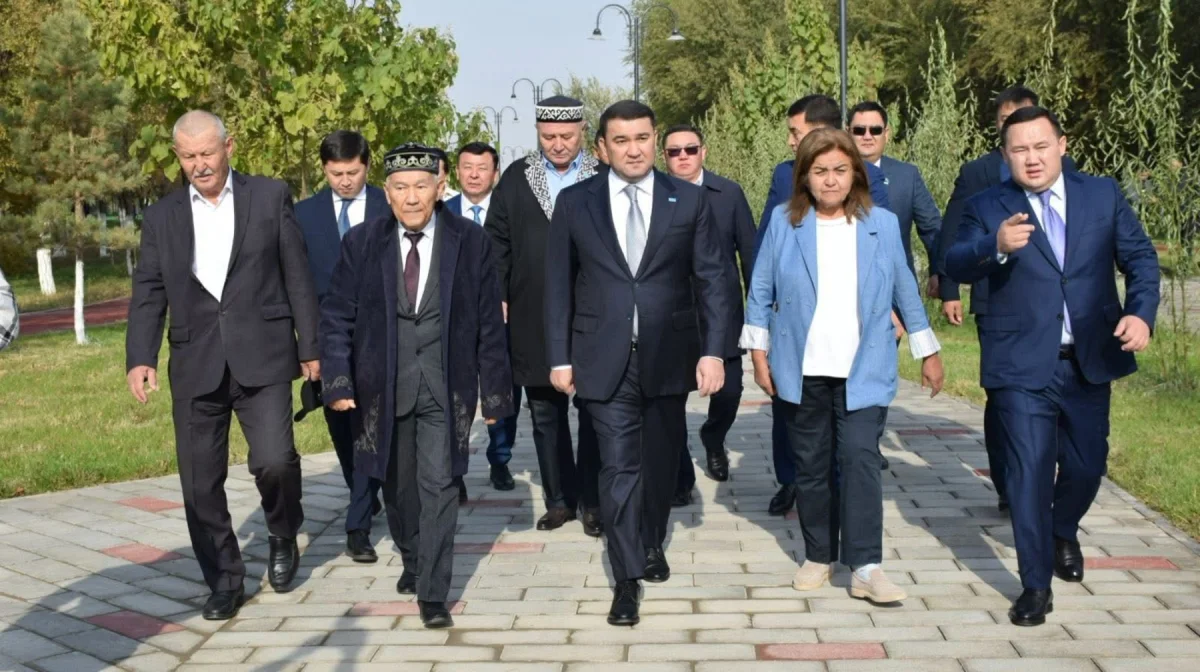 Түркістан қаласындағы «Парасат саябағы жаңғыртудан өтті