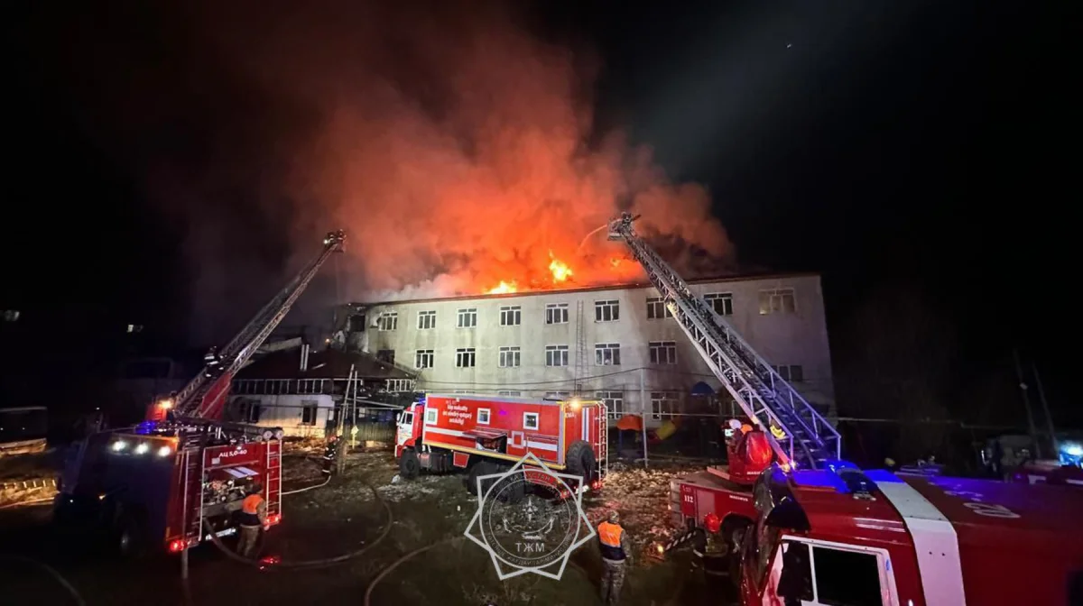 Алматыда «Перзент» балалар үйі өртенді