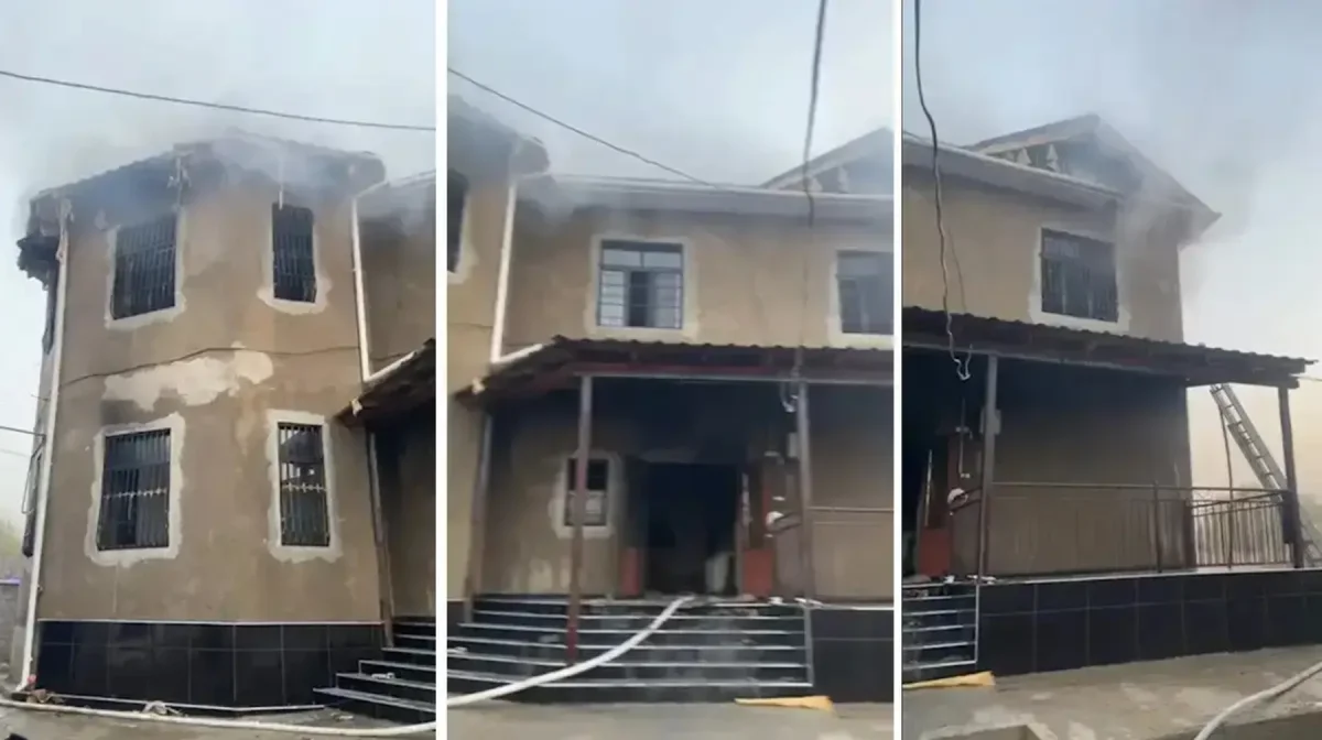 «Бұл оның соңғы туған күні екен…»: Өрттен көз жұмған әйелдің видеосы жұртты жылатты