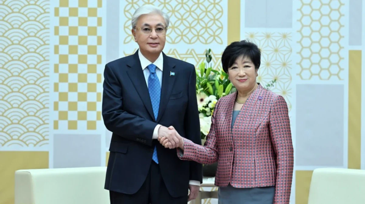 Тоқаев Токио губернаторы Юрико Коикэмен кездесу өткізді