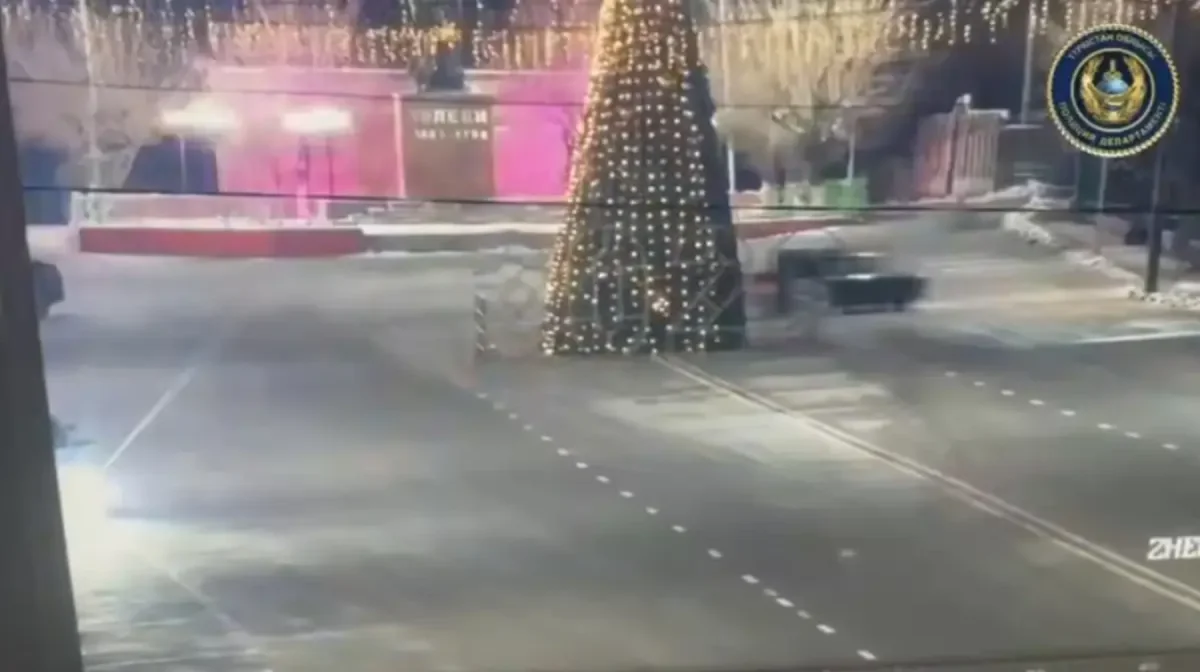 Түркістан облысында жигулимен шыршаны құлатып кеткен жүргізуші ақыры ұсталды