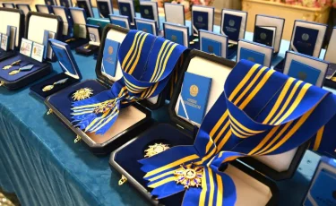 Бибісара Асаубаеваға III дәрежелі «Барыс» ордені берілді