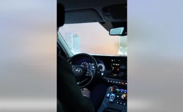 Нысанбаев показал на видео, как за пять минут прогрел на морозе автомобиль