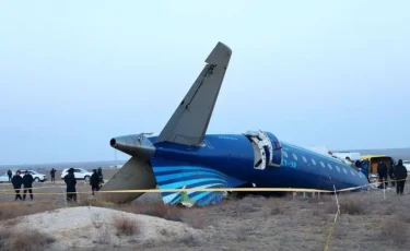 Крушение самолета близ Актау: опубликован предварительный отчет по расследованию