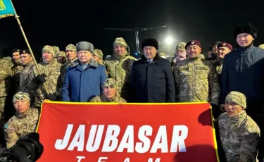 Казахстанский спецназ, триумфально выступивший в Дубае, торжественно встретили в Астане