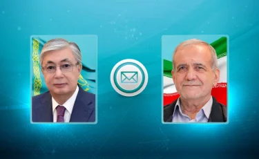 Касым-Жомарт Токаев поздравил Президента Ирана с Днем Исламской революции