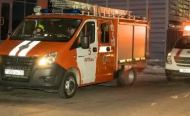 Смертельное ДТП в Астане: пожарная машина протаранила такси