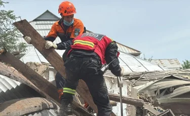 Алматыда тұрғын үйде жарылыс болып, ер адам қаза тапты