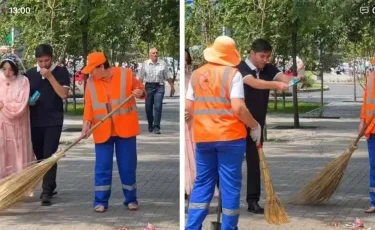 «Хайп үшін кісі өлтіруге дайын»: Көше тазалаушыларды кемсіткен блогер қамауға алынды