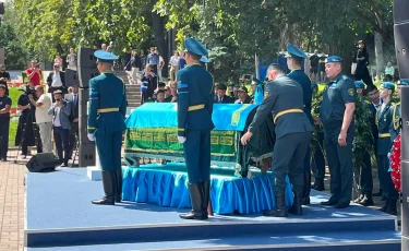 Алматыда ғарышкер Талғат Мұсабаевпен қоштасу рәсімі өтті