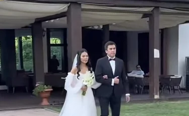 Экс-аким Шымкента Габидулла Абдрахимов выдал дочь замуж