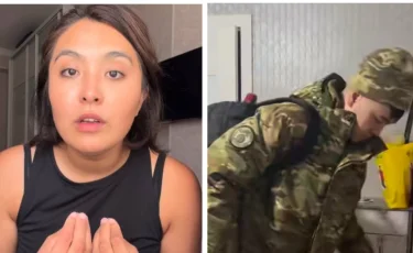«Бишара ұйықтай да алмайды»: Әскери қызметкердің жары жанайқайын айтып, үндеу жасады (ВИДЕО)