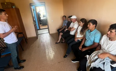 Түркістанда пробациялық есепте тұрғандарға терроризм мен экстремизм бойынша түсіндіру жұмыстары жүргізілді