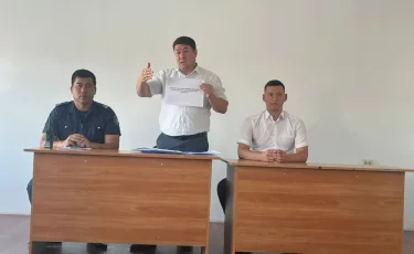 Түркістанда радикализмнің қоғамға қаупі туралы түсіндіру жұмыстары жүргізілді