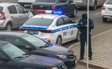 Шымкентте полиция қызметкері адам қағып өлтірді