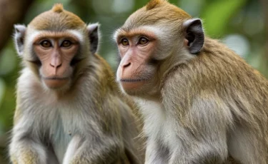 Үндістанда маймылдар ер адамды тістеп өлтірді