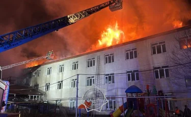 Пожар в детдоме Алматы: детей временно разместили в санатории