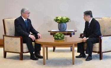 Президент Казахстана встретился с Императором Японии