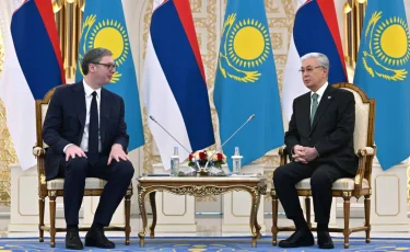 Касым-Жомарт Токаев и Александр Вучич провели переговоры в узком составе