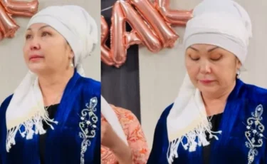 Бағдат Әшімова ауызашарда Асанәлі Әшімовті еске алып, көзіне жас алды