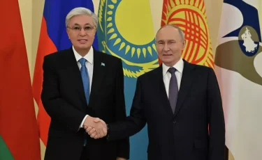 Путин Тоқаевты жаңа Конституция бойынша референдумның сәтті өтуімен құттықтады