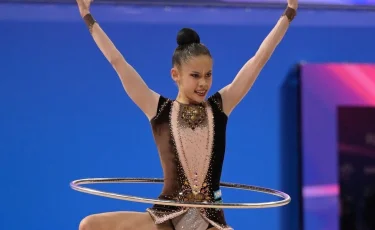 Гимнаст Ақмарал Ерекешева Грекиядағы турнирде алтын медаль жеңіп алды