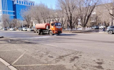 Астанада көктемгі жалпы тазалық жұмысы жүріп жатыр