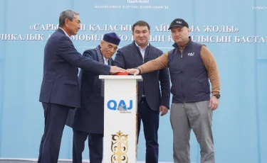 Сарыағашта өте маңызды айналма жолдың құрылысы басталды