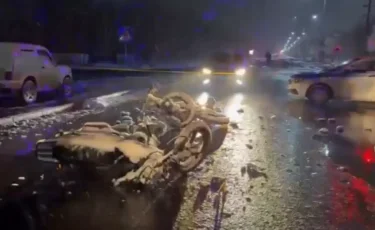 Қарағанды ​​облысында жол апатынан екі мотоциклші ажал құшты