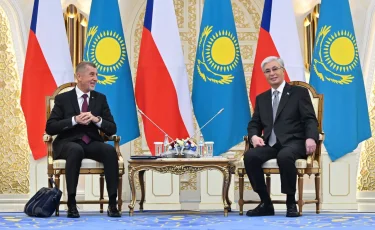 Тоқаев пен Чехия Премьер-министрі келіссөз жүргізді