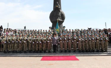 Весенний призыв СГО РК: новобранцы приняли Военную присягу