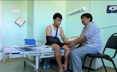 Семейде оқу ақысын төлеу үшін қара жұмысқа барған студент жігіт қолынан айырылды