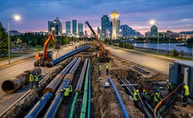 Астананың жылу, электр және су желілерін жаңартуға 4,5 млрд теңге жұмсалады