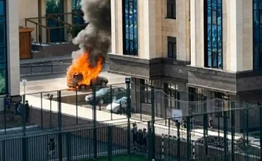 Астанада жарылған көліктен зардап шеккендердің бірі көз жұмды