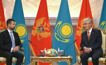 Тоқаев Черногория президентімен шағын құрамда келіссөз жүргізді